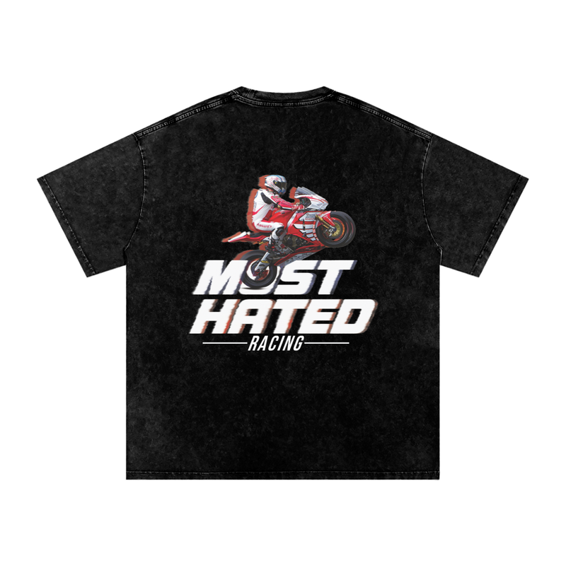 Most Hated Racing Oversized Graphic T-Shirt