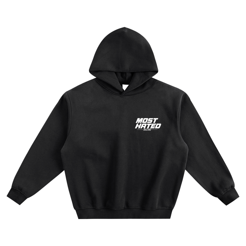 Most Hated Racing Fleeced Boxy Hoodie