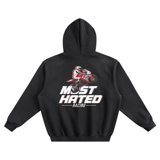 Most Hated Racing Fleeced Boxy Hoodie