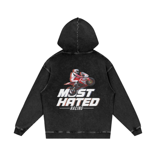 Most Hated Racing Oversized Graphic Hoodie