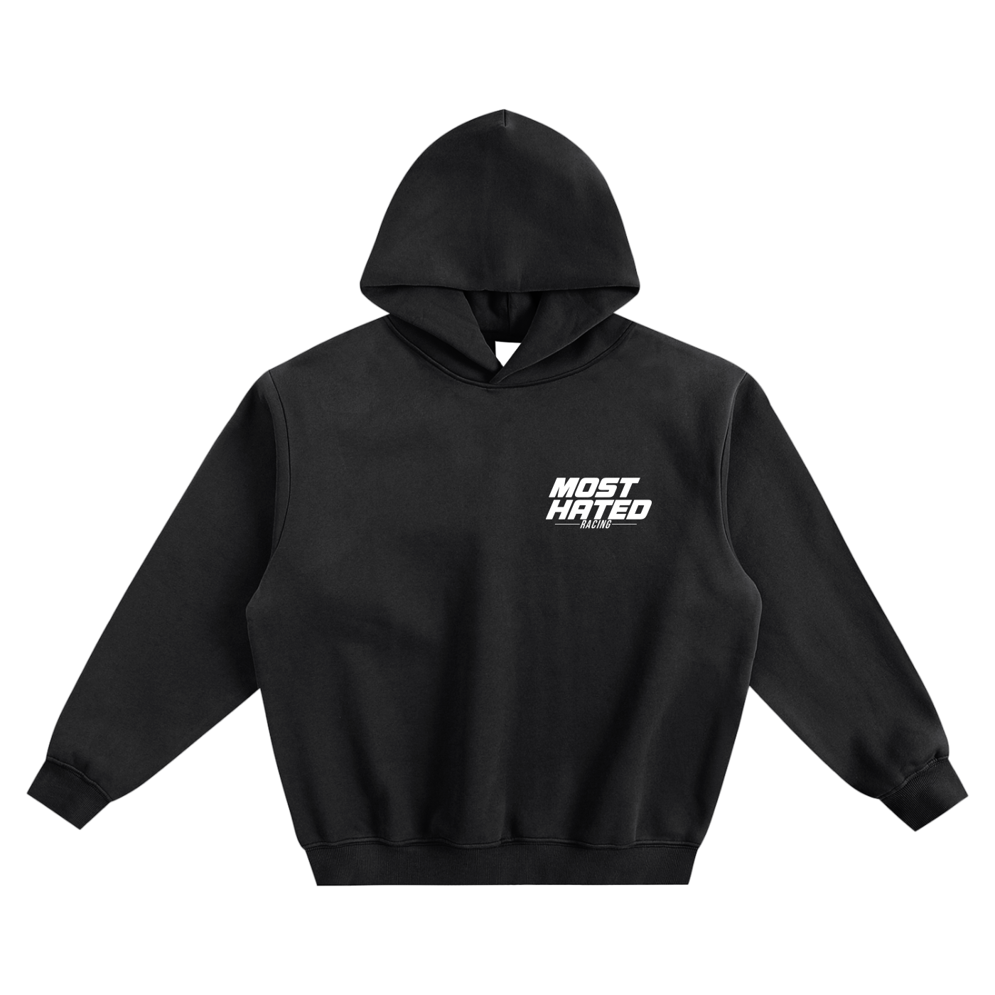 Most Hated Racing Fleeced Boxy Hoodie